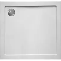 Van Marcke GO Douchebak vm go helion 80x80x3.5 cm composiet vierkant wit verstevigd