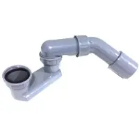 Best design sifon voor badwaste 1 1/2 x 40mm