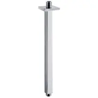 Hotbath Plafonduitloop mate 30 cm vierkant verzwaard geborsteld nikkel