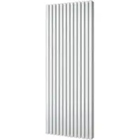 Plieger Siena designradiator verticaal dubbel 1800x462mm 1564W wit
