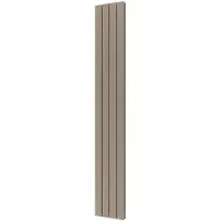 Plieger Designradiator cavallino retto dubbel 905 watt middenaansluiting 200x29,8 cm zandsteen