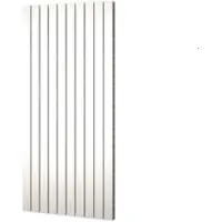 Plieger Designradiator Cavallino Retto Dubbel 1936 Watt Middenaansluiting 180x75,4 cm Wit