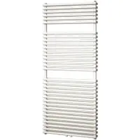 Plieger Designradiator Florion Nxt Dubbel 140,6 x 60 cm 1153 Watt met Middenaansluiting Zilver Metallic