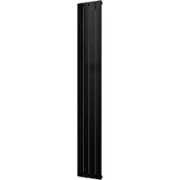 Plieger Designradiator cavallino retto enkel 666 watt middenaansluiting 200x29,8 cm zwart
