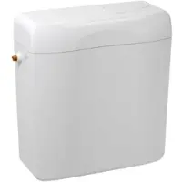 Plieger Fulda Reservoir voor Duoblok - Dualflush - Universeel Duoblokreservoir - Wit - Stortbak