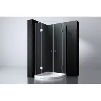Best design Erico douchecabine 90x90x192cm met 2 deuren 6mm veiligheidsglas chroom