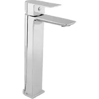Van Marcke GO Verhoogde wastafelmengkraan vm dynamic eengreeps 14.5x5.2x25.7 cm chroom