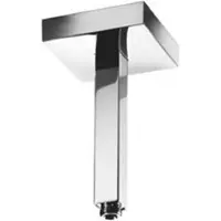 Hotbath Plafonduitloop Mate 15 cm Vierkant Verzwaard Chroom