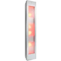Sunshower Combi opbouw infrarood en UV lamp 145x30x20cm white