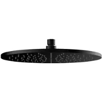 Wiesbaden Hoofddouche rond 30x30 cm mat zwart