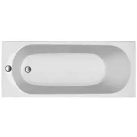 Plieger Flow solobad acryl 170x70x40cm met poten zonder afvoer wit