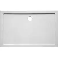 Van Marcke GO Douchebak vm go helion 180x90x3.5 cm composiet rechthoek wit verstevigd