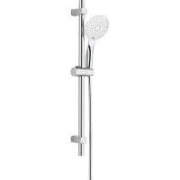 Van Marcke GO Iona doucheset compleet handdouche 3 jets doucheslang 150 cm diameter stang 25 mm lengte 700 mm JL622HCP-25+JL8953+5597