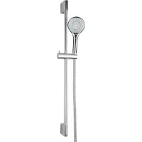 Van Marcke GO Glijstangset VM Todo 83cm Met Handdouche En Doucheslang Chroom Antikalk