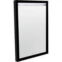 Best design Black Miracle LED spiegel mat zwart 60x80cm