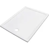 Van Marcke GO Douchebak vm go eden 120x80x3.5 cm acryl rechthoek exclusief potenset