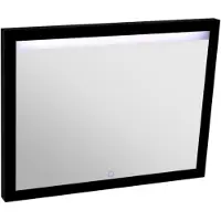 Best design Spiegel Black Miracle 100x80cm LED Verlichting Mat Zwart