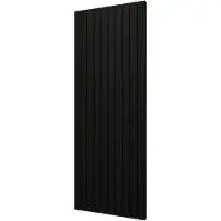 Plieger Designradiator cavallino retto dubbel 2146 watt middenaansluiting 200x75,4 cm mat zwart