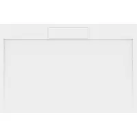 Sapho Douchebak Gegoten Marmer Irena 120x80x3.5 cm Rechthoek Wit