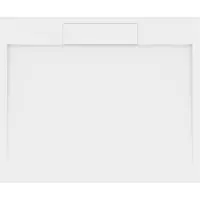 Sapho Douchebak gegoten marmer irena 120x100x3.5 cm rechthoek wit