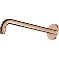 Hotbath Wandarm cobber 40 cm geborsteld koper living colours