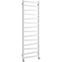 Sapho Zig badkamerradiator 500x1572 mm, wit mat