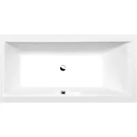 Polysan Ligbad cleo inbouw 160x70x48 cm wit
