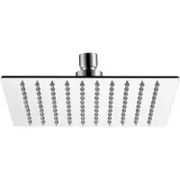 Sapho Regendouchekop slim vierkant 30 cm rvs gepolijst