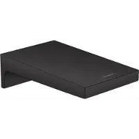 Hansgrohe Baduitloop Metropol Watervalstraal 18.5 cm Mat Zwart
