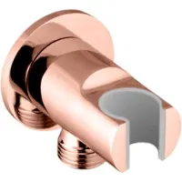 Best design Handdouchehouder lyon opsteek muuraansluiting mat rose goud