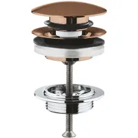 GROHE Waste Others met Push Open Plug Warm Sunset Geborsteld