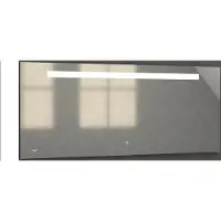Brauer Quartz rechthoekige spiegel met verlichting 160x70cm