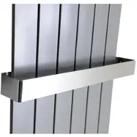 Sapho Colonna handdoekrailhouder 340x80 mm, geborsteld RVS