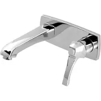 Sapho Wastafelmengkraan inbouw dreamart 1-hendel uitloop recht 17.8 cm chroom