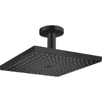 Hansgrohe Hoofddouche Raindance E 300 1jet Plafondbevestiging Mat Zwart