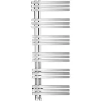 Sapho Designradiator vista recht 50x119 cm 307w geborsteld rvs
