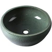 Hak Priori Keramische waskom, Ø42cm, groen
