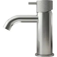 Hotbath Cobber X wastafelkraan 14cm geborsteld nikkel