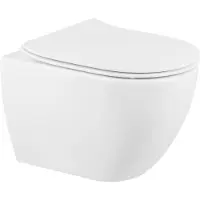 Sanindusa Wandtoilet sanibold rimfree keramiek wit