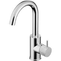 Hotbath Wastafelmengkraan cobberxmet draaibare uitloop 27.8 cm chroom