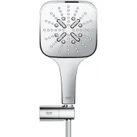 GROHE Rainshower SmartActive Cube 130 Badset - 3 straalsoorten - verstelbaar - chroom - 26588000
