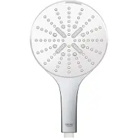 GROHE Handdouche rainshower smartactive 150 rond 15 cm chroom/wit