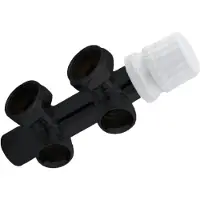 Best design Best-Design Nero onderblok haaks 3/4" mat-zwart
