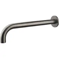 Wiesbaden Inbouwuitloop Rond 30 cm 1/2'' Gunmetal