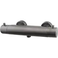 Wiesbaden Opbouw Douchethermostaat Cool Touch Gunmetal