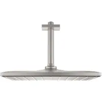 GROHE Regendoucheset Rainshower Mono Cube 31 cm met Plafondarm Supersteel