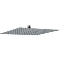 Plieger Hoofddouche napoli vierkant 25x25 cm zwart