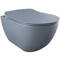 Boss & Wessing Wandcloset bws freedom randloos met bidet mat basalt