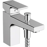 Hansgrohe Bad en douchemengkraan vernis shape eengreeps monotrou zinc chroom