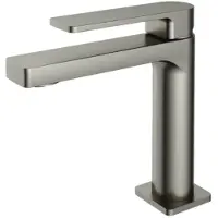 Hotbath Wastafelkraan gal 16.3 cm geborsteld nikkel pvd